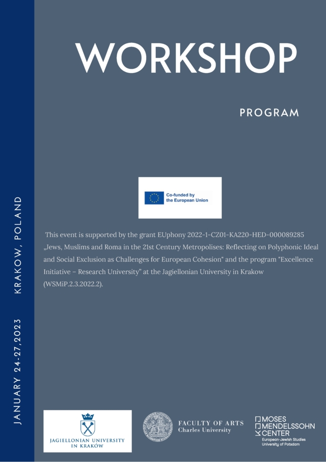 Krakow Workshop Program Krakow Workshop Program